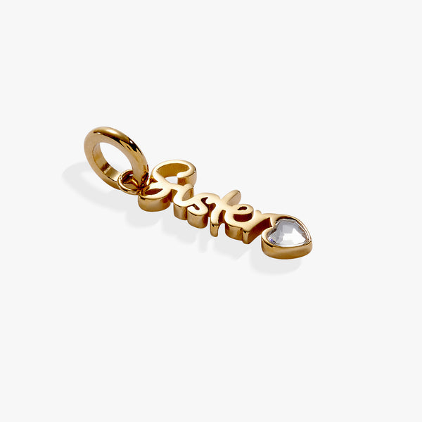 Alex And Ani 'Sister' Elongated Interchangeable Charm