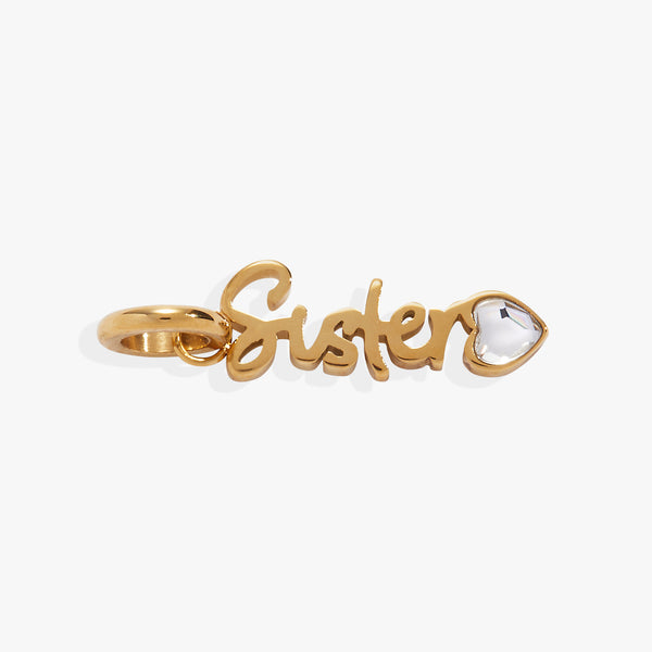 Alex And Ani 'Sister' Elongated Interchangeable Charm