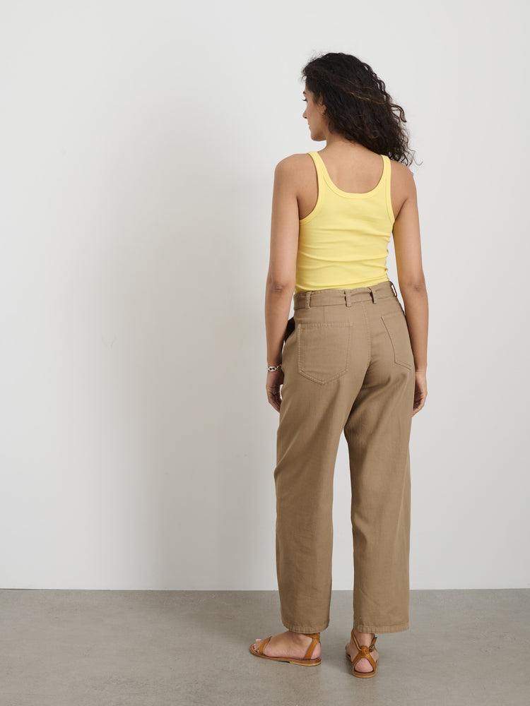 Alex Mill 365 Ribbed Tank Honeysuckle