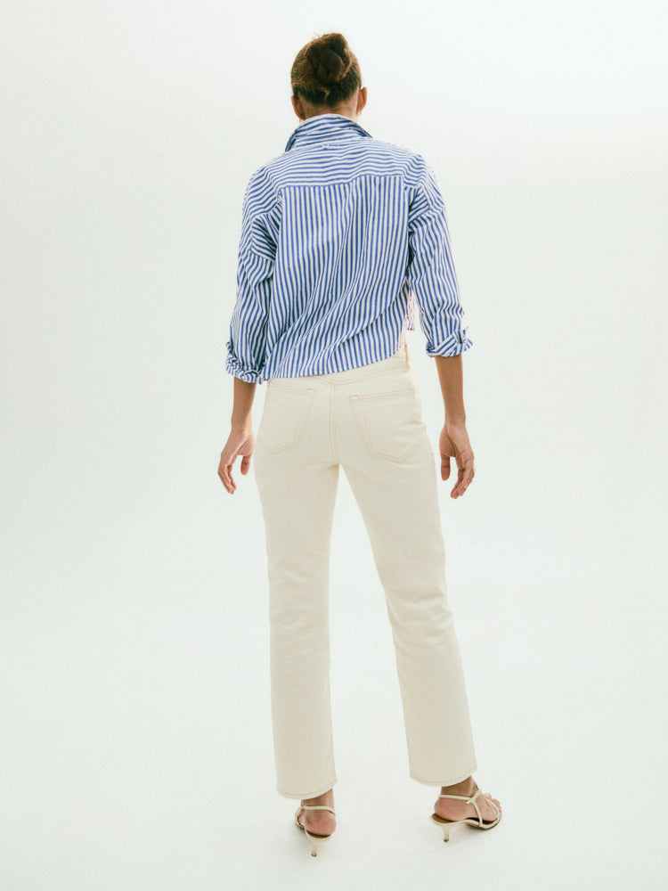 Alex Mill Bev Relaxed Jean Ecru