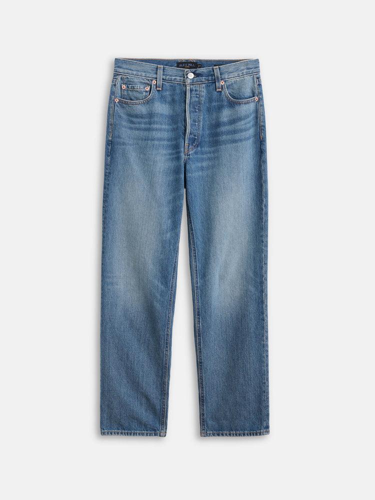 alex mill Bev Relaxed Jean Vintage Dark Indigo