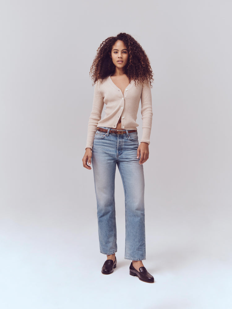 Alex Mill Bev Relaxed Jean Vintage Light Indigo
