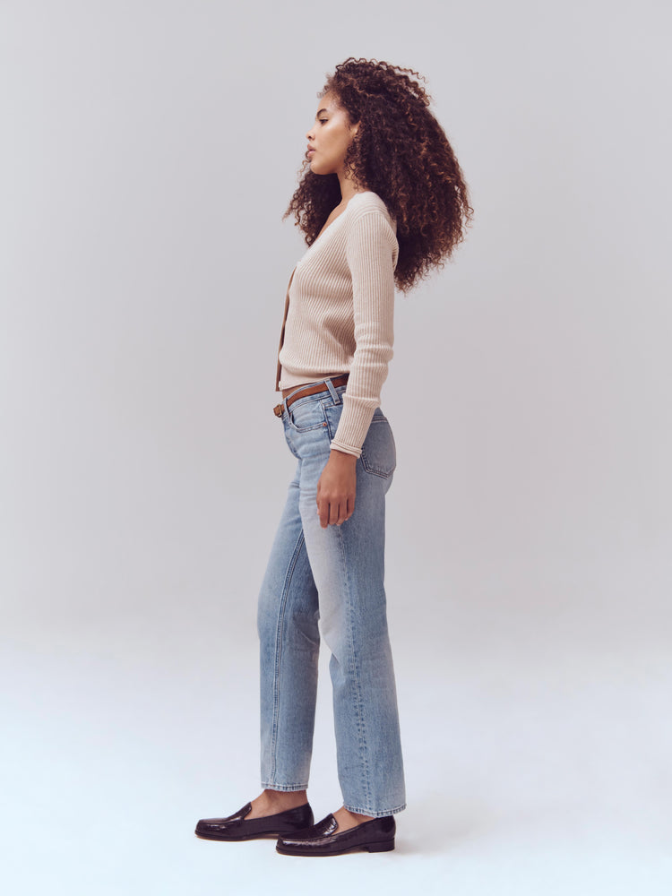 Alex Mill Bev Relaxed Jean Vintage Light Indigo