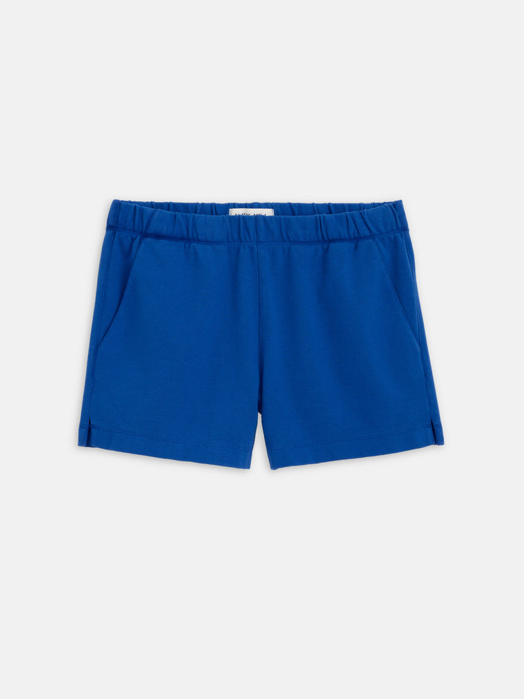 alex mill Coco Sport Short In Cotton Blue