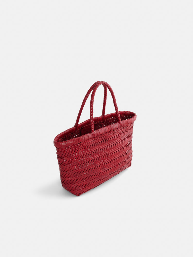 Alex Mill Dragon Diffusion Mini Flat Gora Bag Red