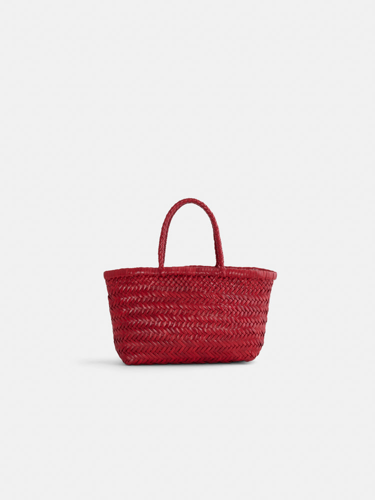 alex mill Dragon Diffusion Mini Flat Gora Bag Red