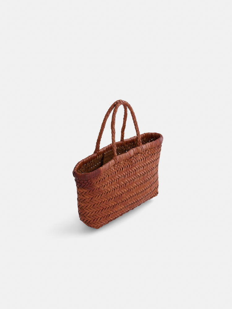 Alex Mill Dragon Diffusion Mini Flat Gora Bag Tan