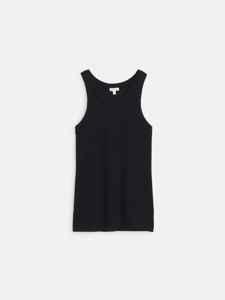 alex mill Everyday Rib Tank Black