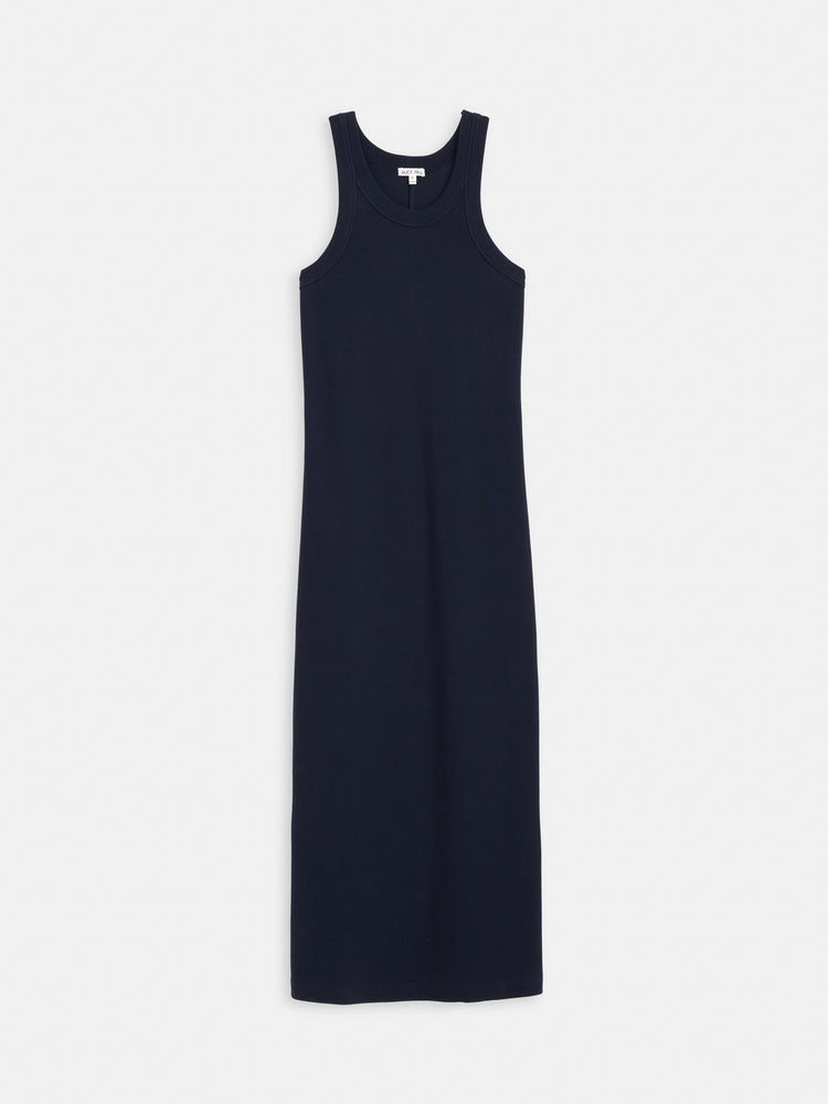 alex mill Everyday Rib Tank Dress Dark Navy