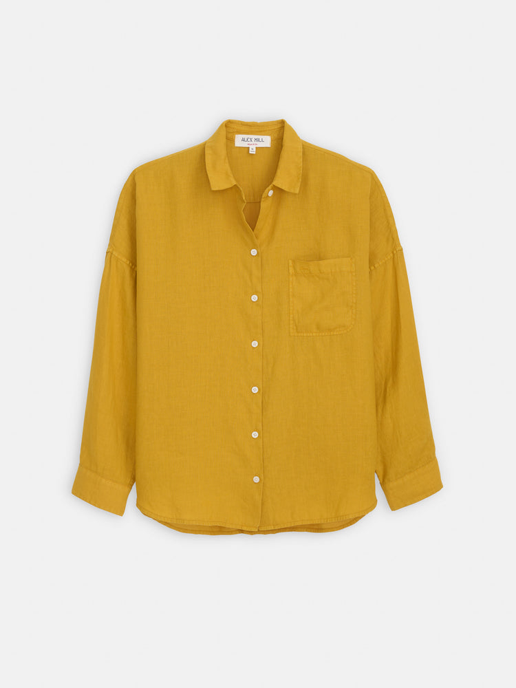 alex mill Jo Shirt In Linen Arrowwood