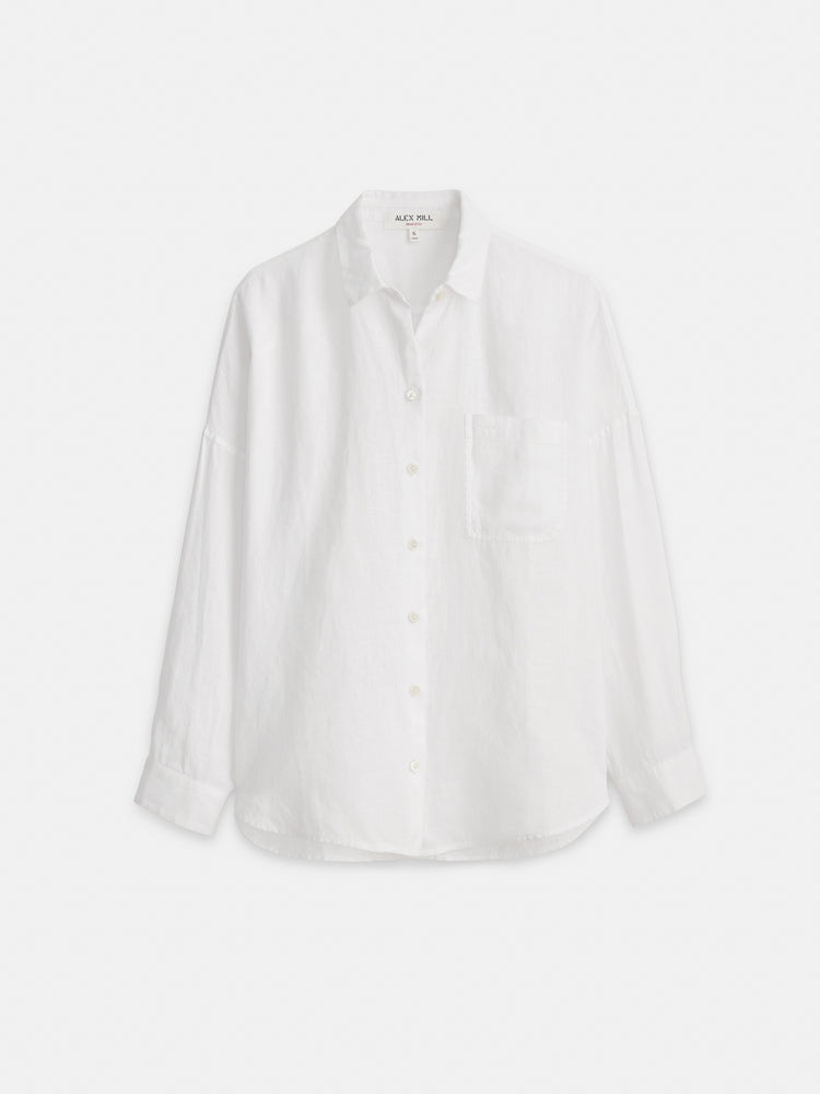 alex mill Jo Shirt In Linen White