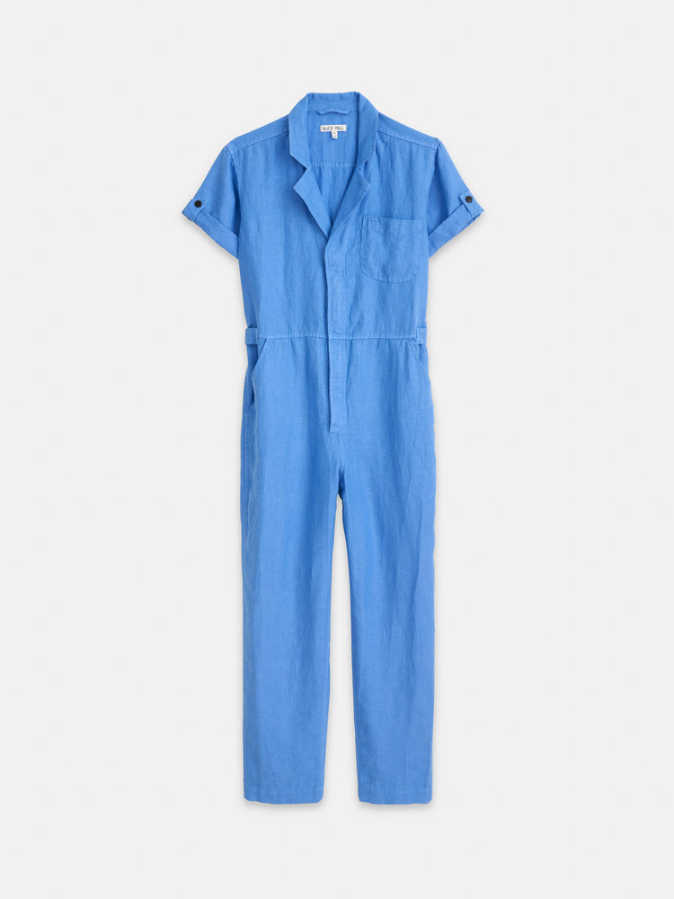 alex mill Jumpsuit in Linen French Blue