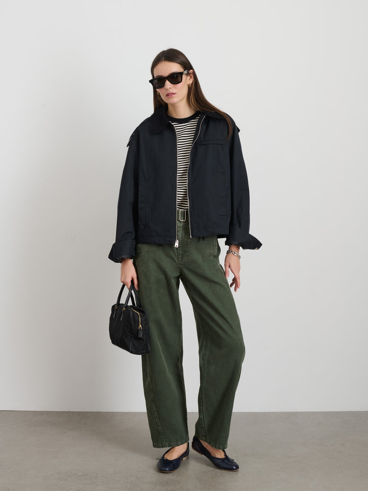 Alex Mill Kenzie Zip Jacket Black