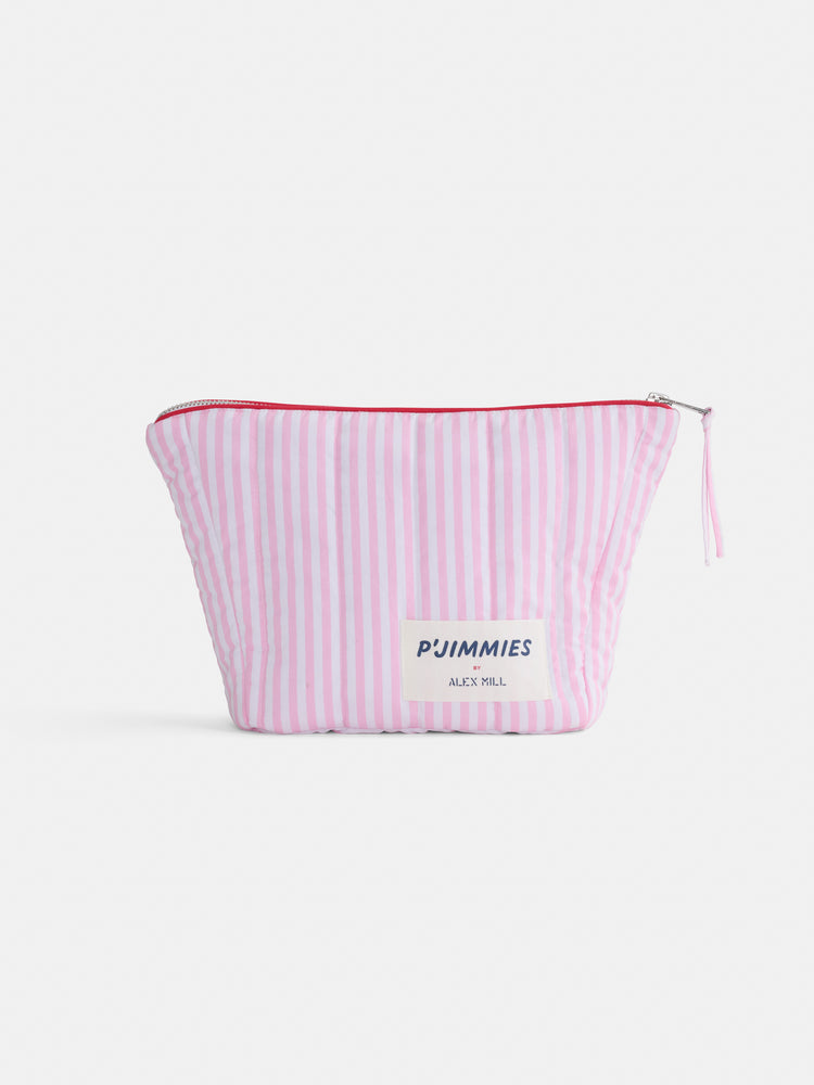 alex mill P'Jimmies Pillow Pouch Pink/Ivory