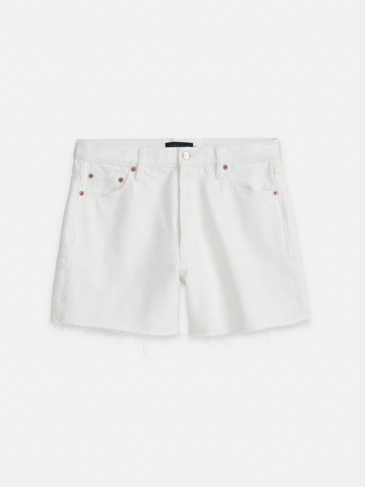 alex mill Stella Denim Short Sea Salt