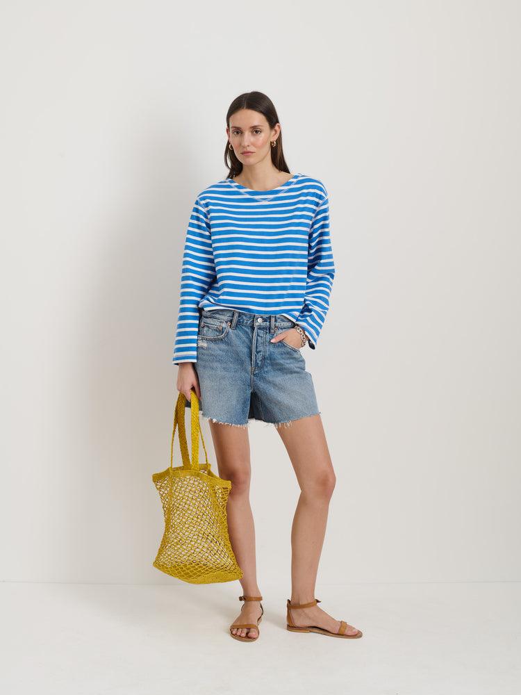 Alex Mill Stella Short In Denim Venice Wash