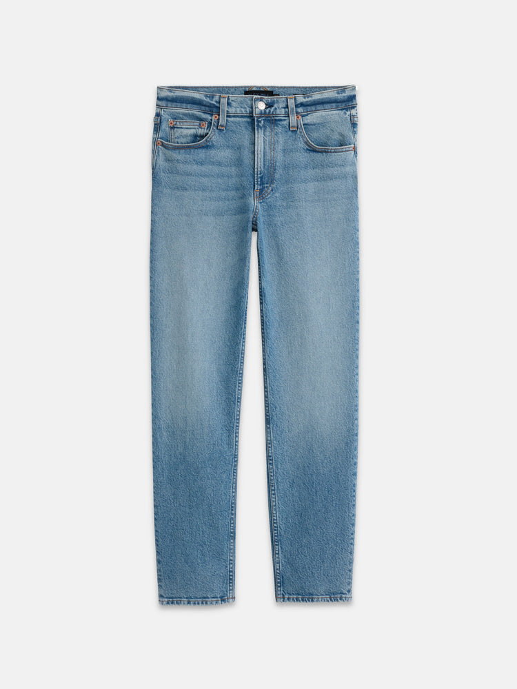 alex mill Amber Mid Rise Slim Jean Vintage Light Indigo