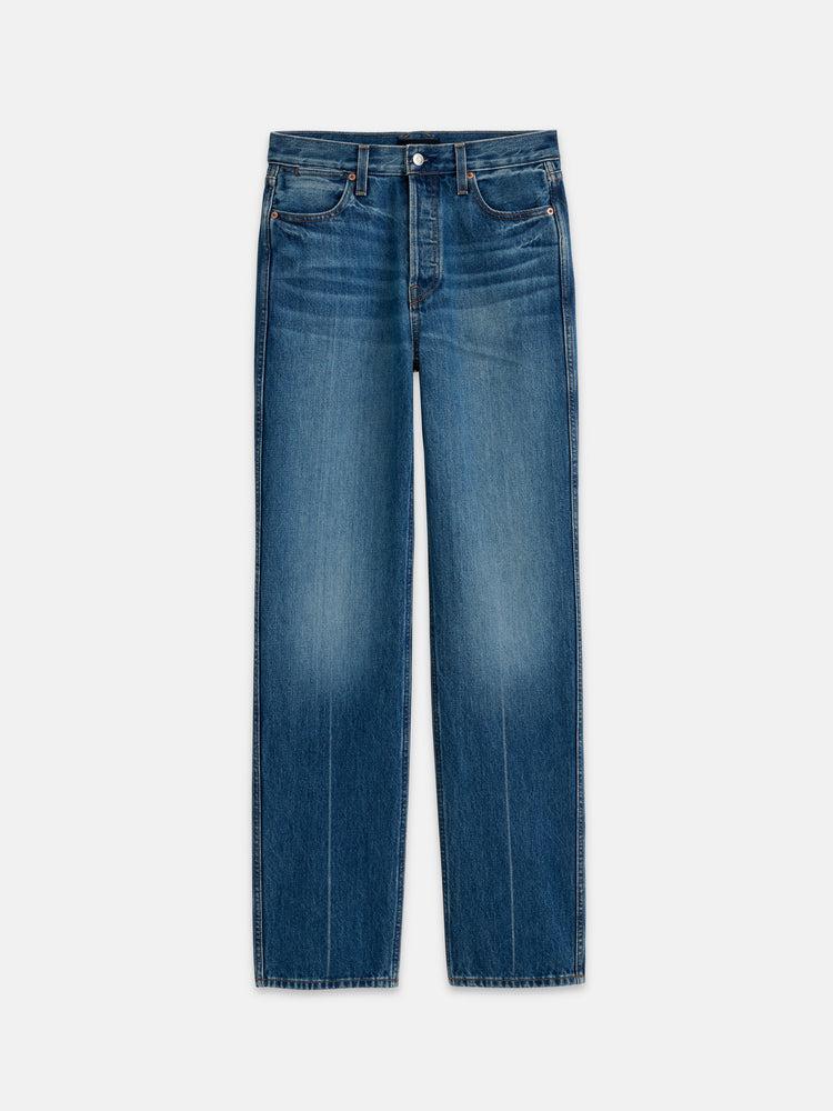 alex mill Carla High Rise Straight Jean Vintage Dark Indigo