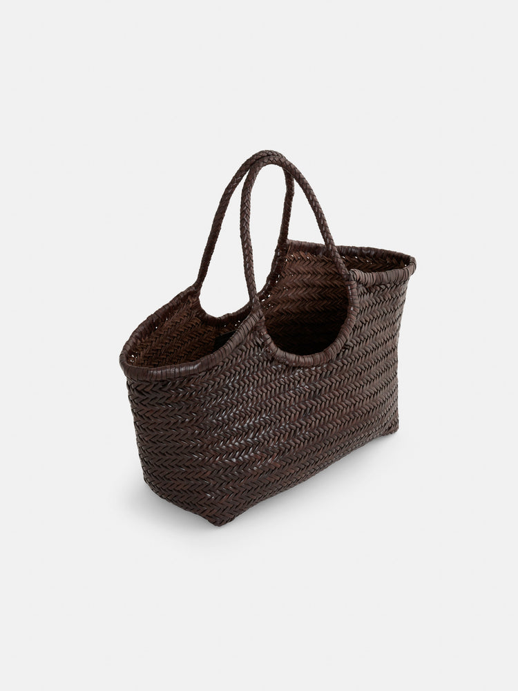 Alex Mill Dragon Diffusion Nantucket Basket Big Dark Brown