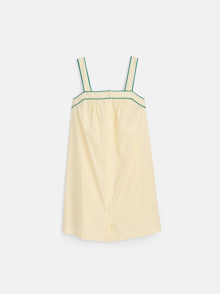 alex mill P'Jimmies Sleep Cami Dress In Stripe Yellow/Ivory