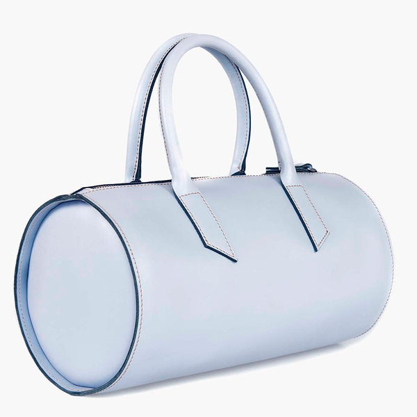 alexandre birman Gio Leather Duffle Bag - Sky Blue