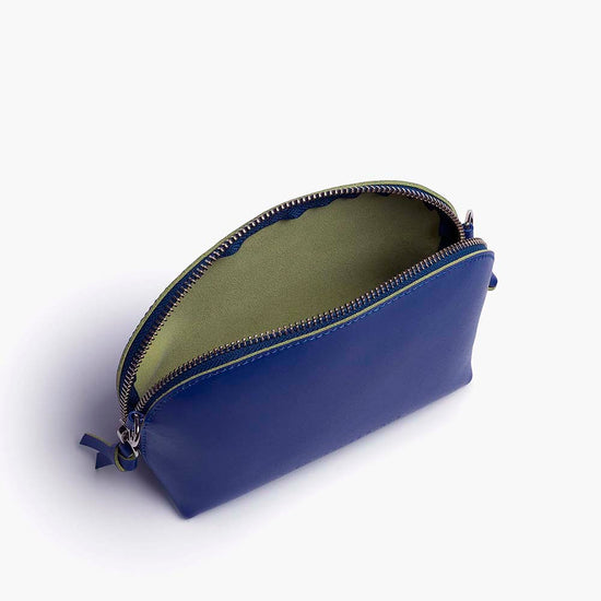 Alexandre Birman Store All Leather Pouch - Blue