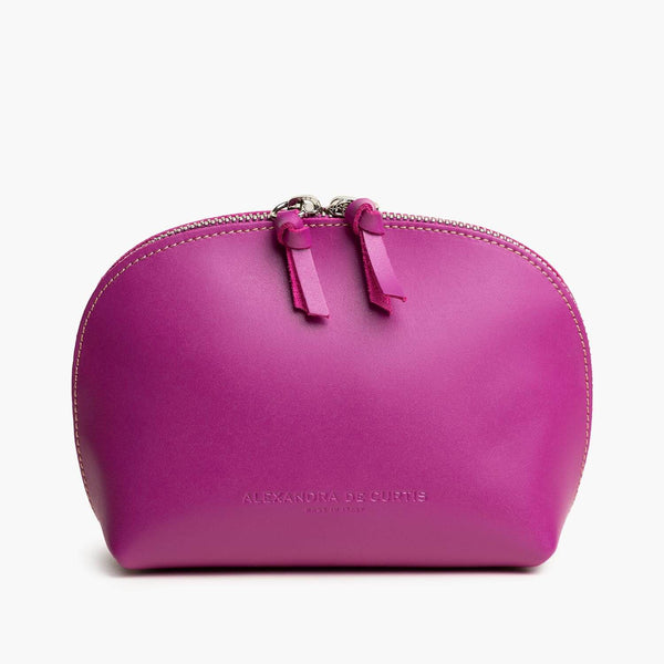 alexandre birman Store All Leather Pouch - Magenta