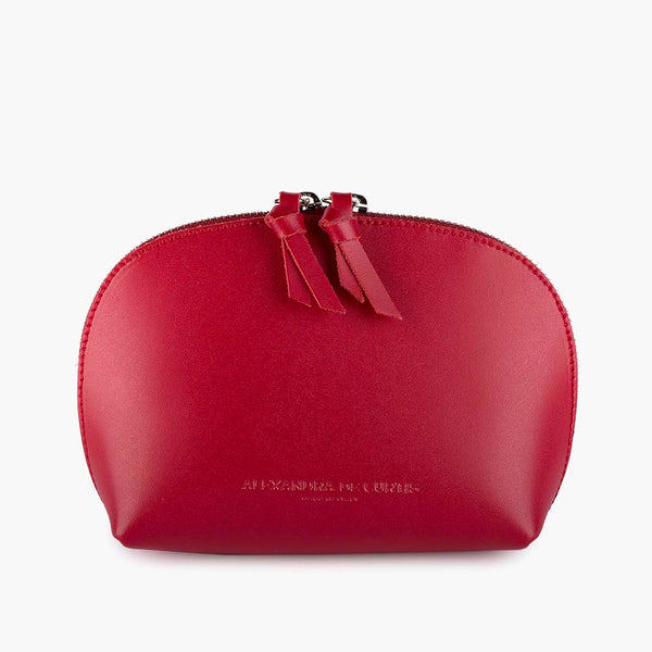 alexandre birman Store All Leather Pouch - Red
