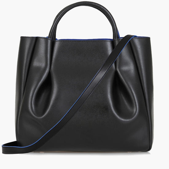 Alexandre Birman Amalfi Large Leather Tote Bag - Black