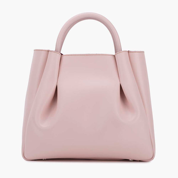 alexandre birman Amalfi Midi Leather Tote Bag - Blush Pink