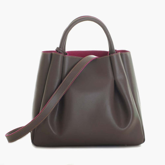 Alexandre Birman Amalfi Midi Leather Tote Bag - Taupe