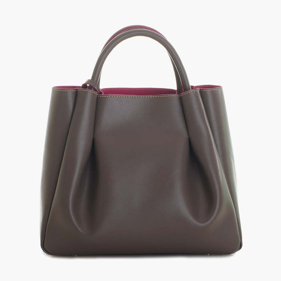 Alexandre Birman Amalfi Midi Leather Tote Bag - Taupe