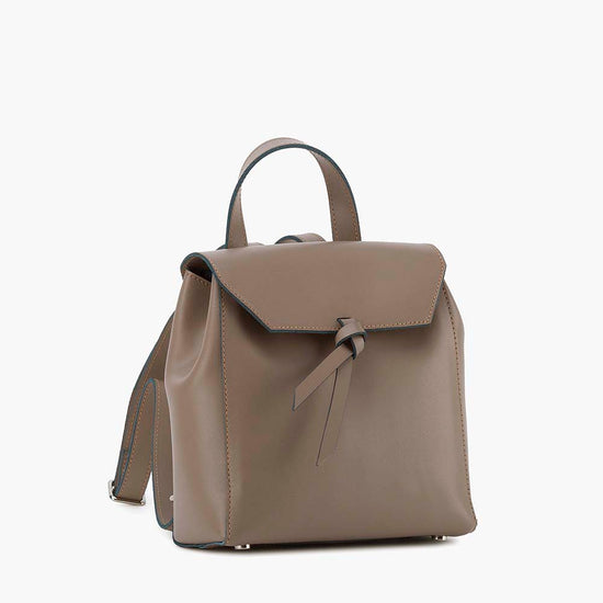 Alexandre Birman Bellagio Mini Leather Backpack - Fango