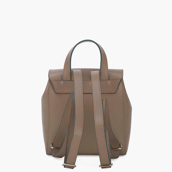 Alexandre Birman Bellagio Mini Leather Backpack - Fango