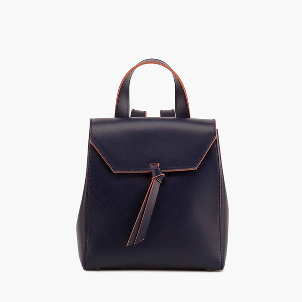 alexandre birman Bellagio Mini Leather Backpack - Navy alexandre birman Bellagio Mini Leather Backpack - Navy