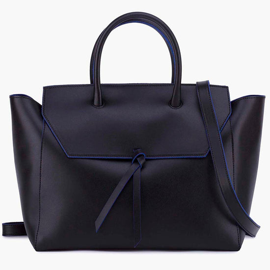 Alexandre Birman Loren Large Leather Tote Bag - Black