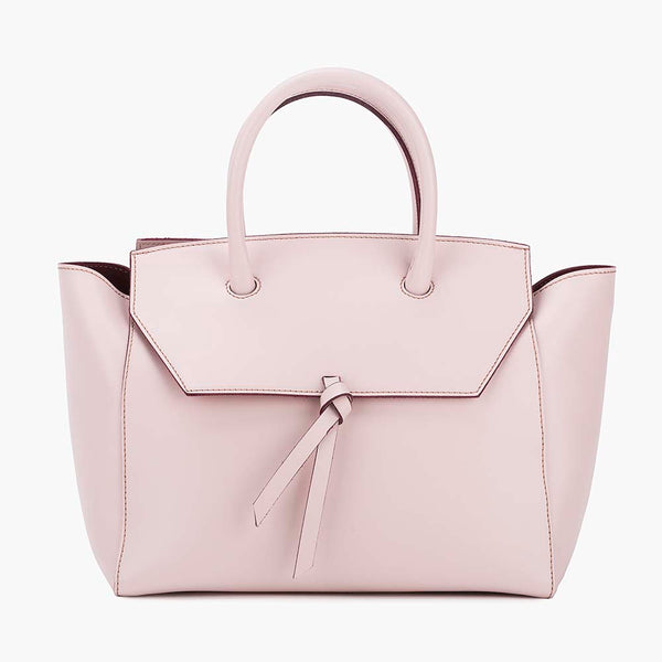 alexandre birman Loren Midi Leather Tote Bag - Blush Pink