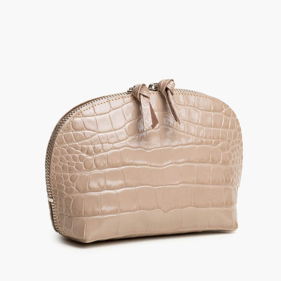 Alexandre Birman Store All Leather Pouch - Fango Croc Print