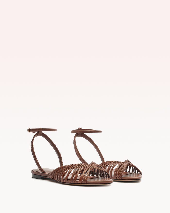 Alexis Agatha Flat Chocolate Brown
