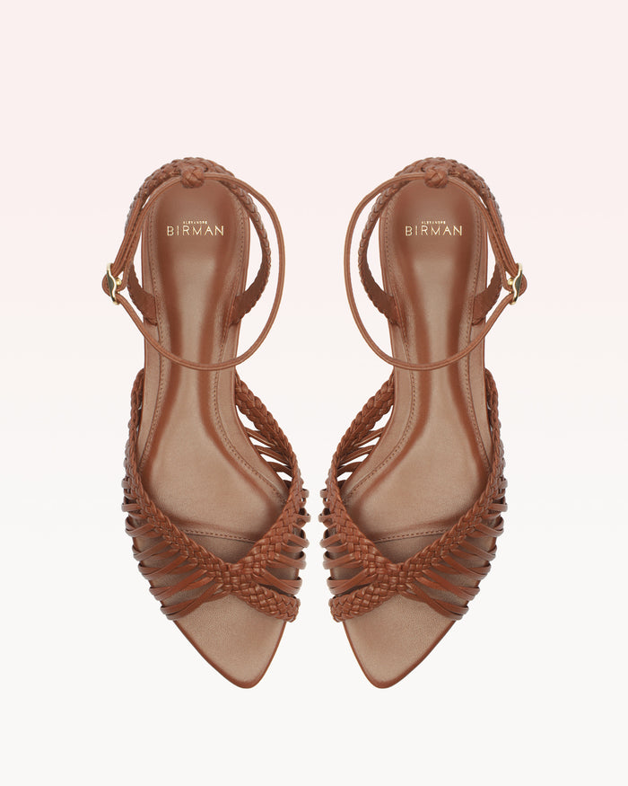 Alexis Agatha Flat Chocolate Brown