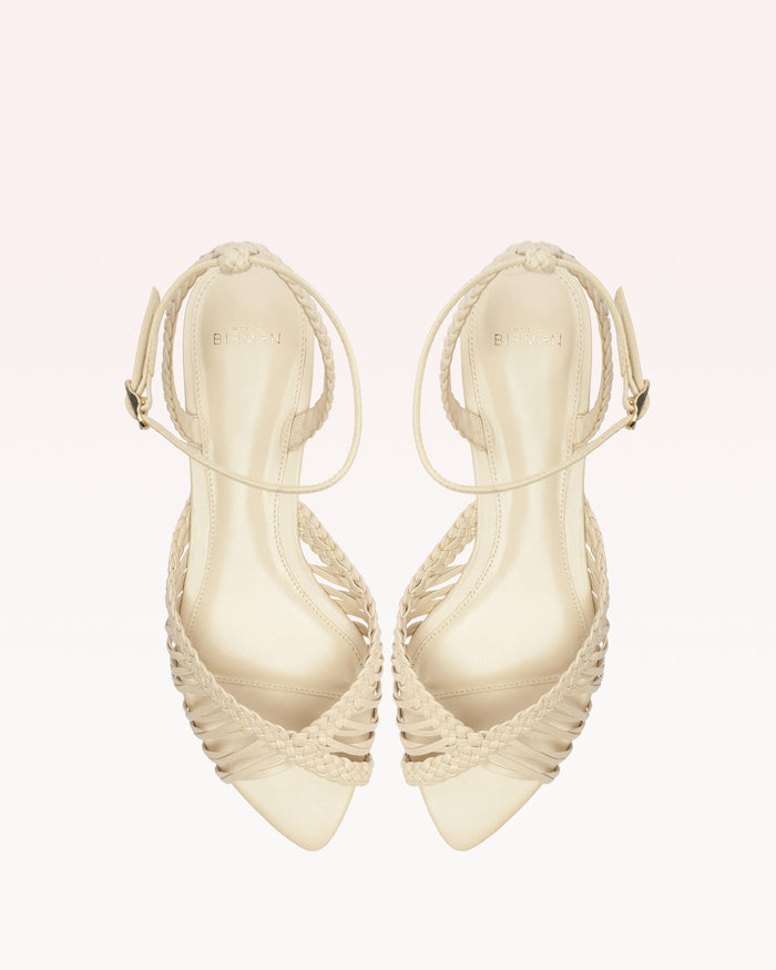 Alexis Agatha Flat Creamy Eggshell