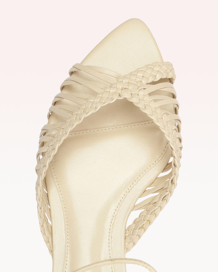 Alexis Agatha Flat Creamy Eggshell