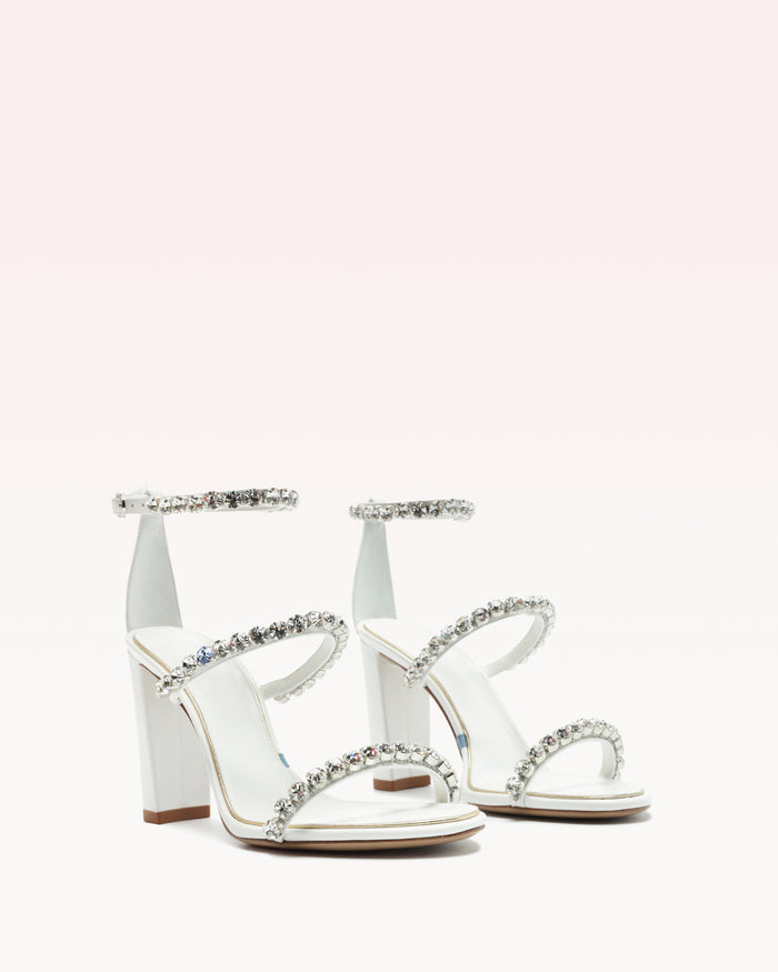 Alexis Alexa Crystals Bridal 90 White White