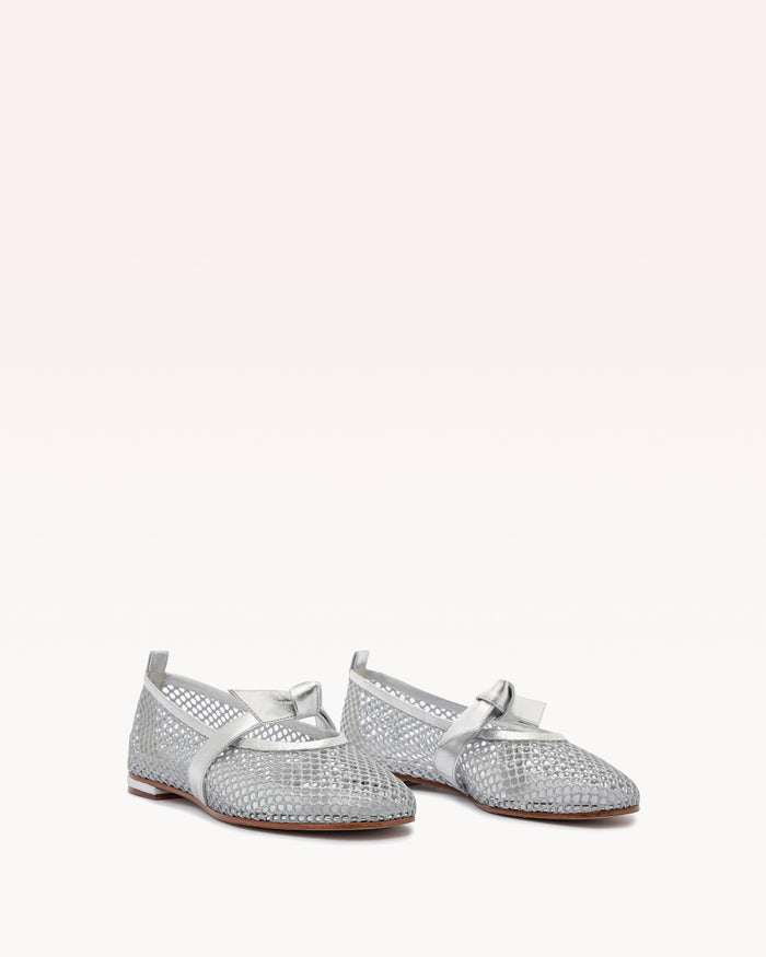 Alexis Clarita Ballerina Mesh Silver Silver