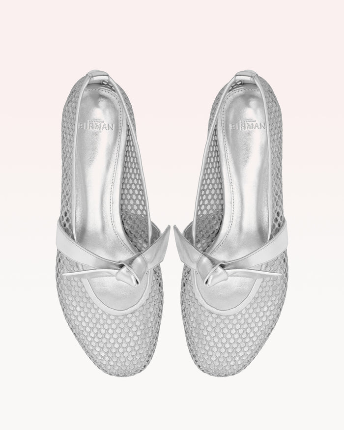 Alexis Clarita Ballerina Mesh Silver Silver