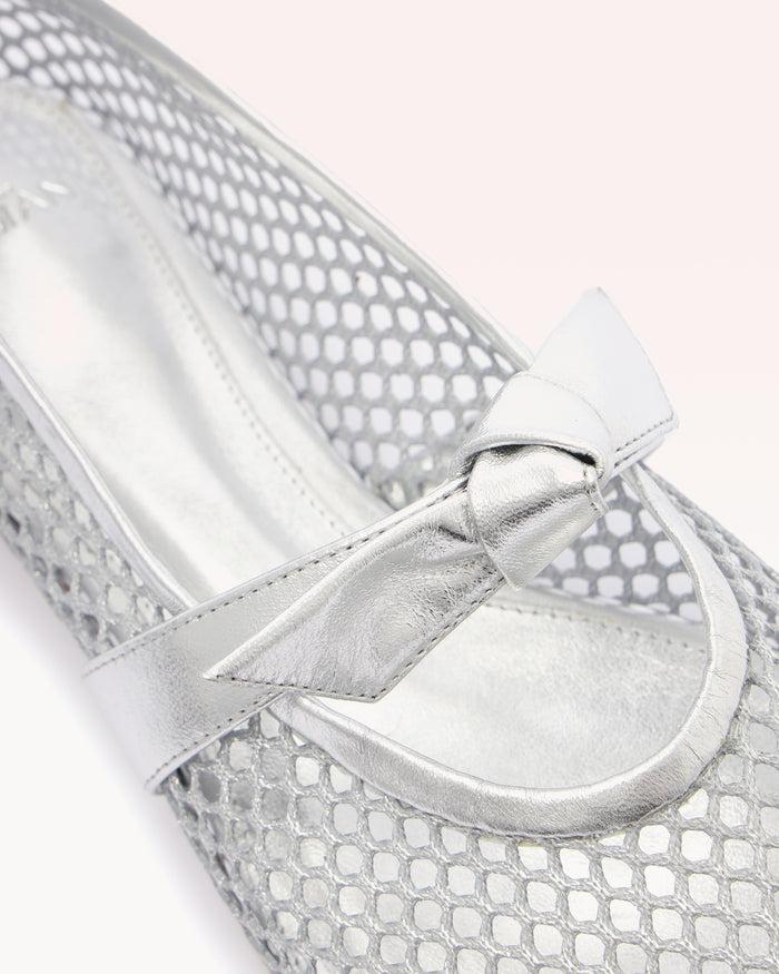 Alexis Clarita Ballerina Mesh Silver Silver