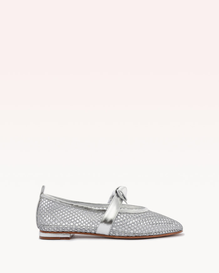 alexis Clarita Ballerina Mesh Silver Silver