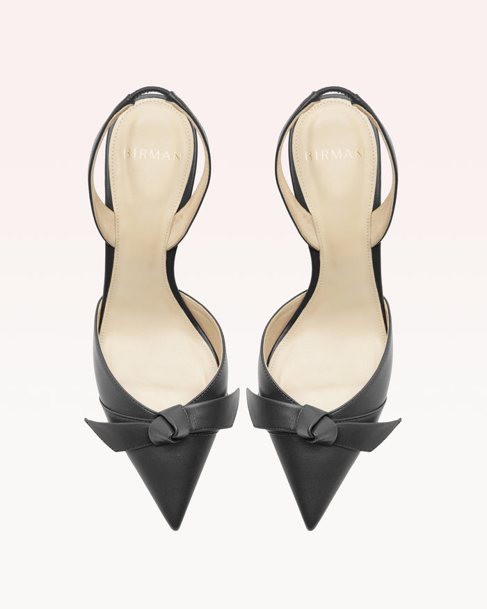 Alexis Clarita Bell Slingback 85 Black