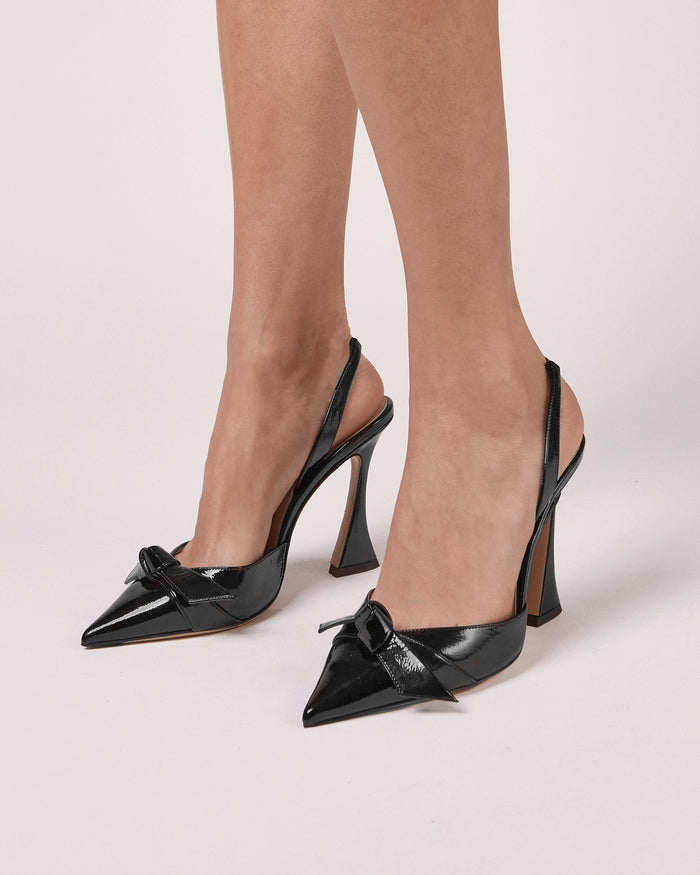 Alexis Clarita Bell Slingback 85 Black
