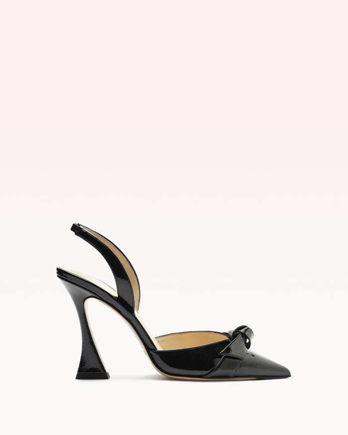 alexis Clarita Bell Slingback 85 Black